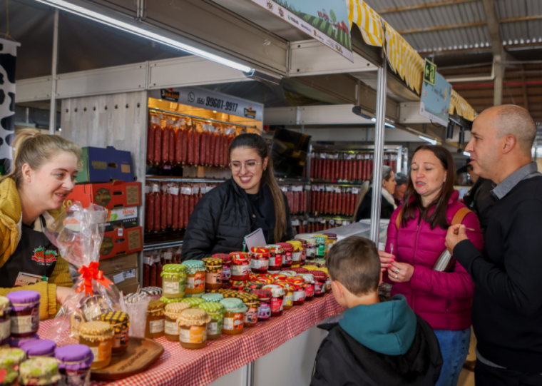 Na Expointer Pavilhão da Agricultura Familiar atingiu a marca de R$ 10,8 milhões em vendas